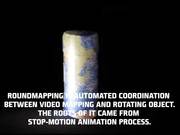 Projection mapping / Roundmapping / Lemond bottle
