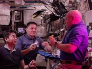 Astronauts Grow Lettuce