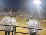 Inflatable Bubbles Bull Toss