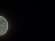 Full Moon and Clouds