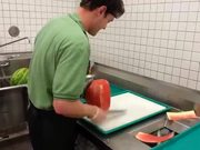 Cutting Watermelon
